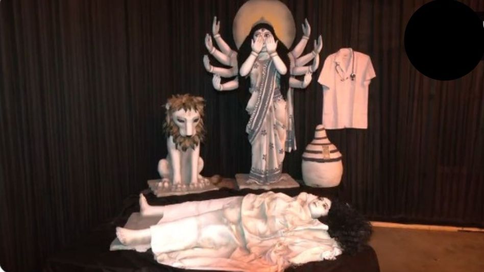 lajja pandal in kolkata