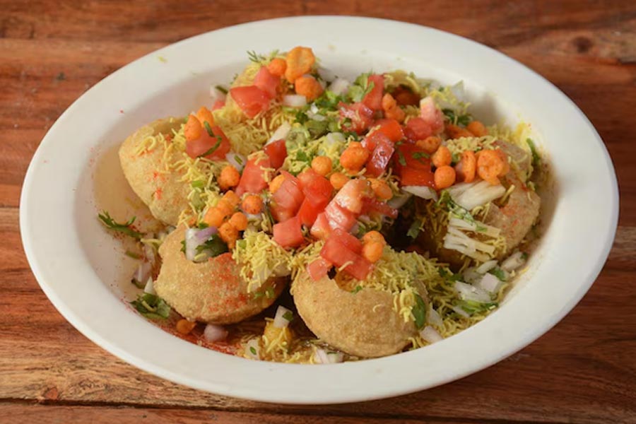 masala puri chaat recipe
