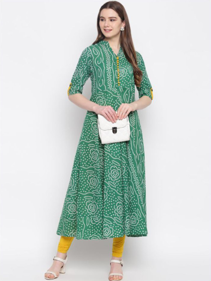 bandhani print kurti (3)