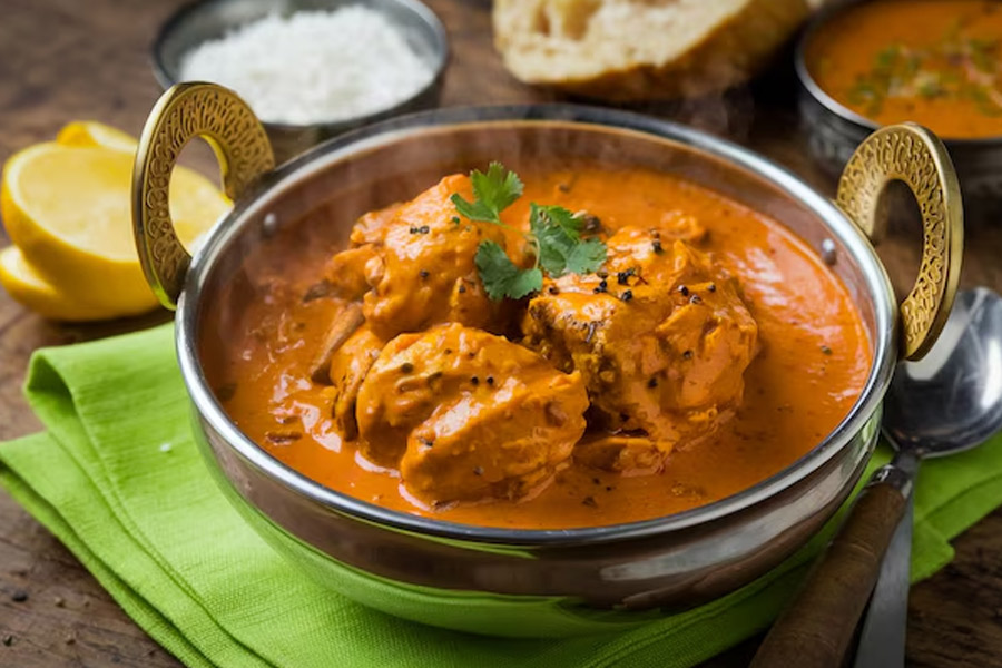 excess of water in chicken curry