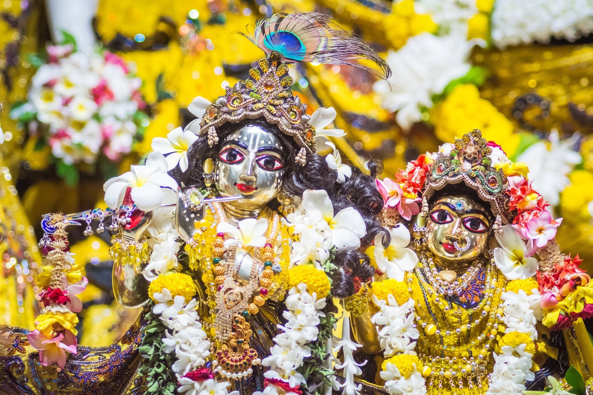 sharad purnima 2024 pr  kaise kare radha krishna ki puja