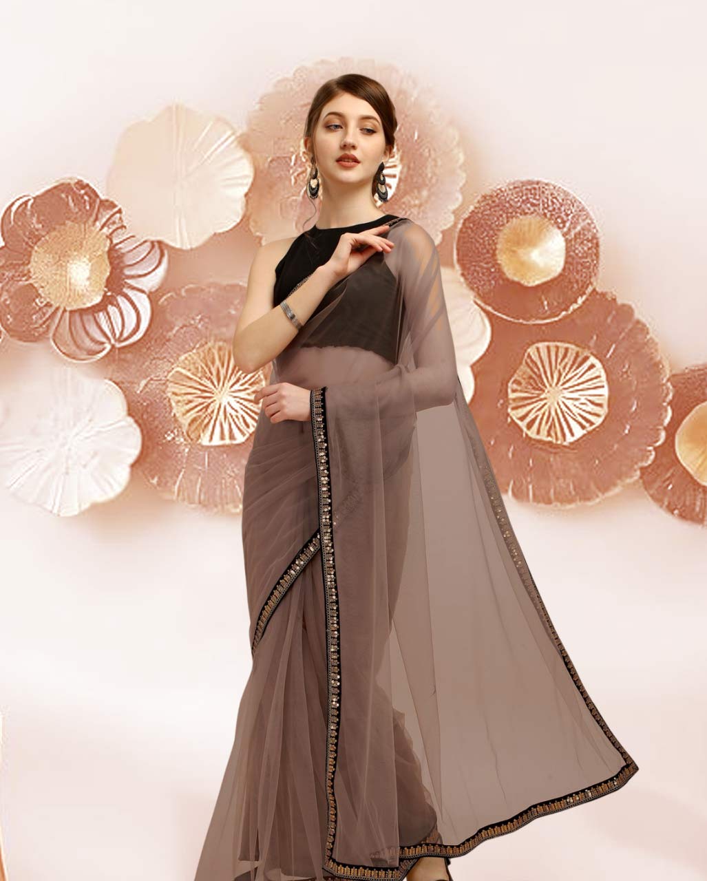 Border work saree (3)