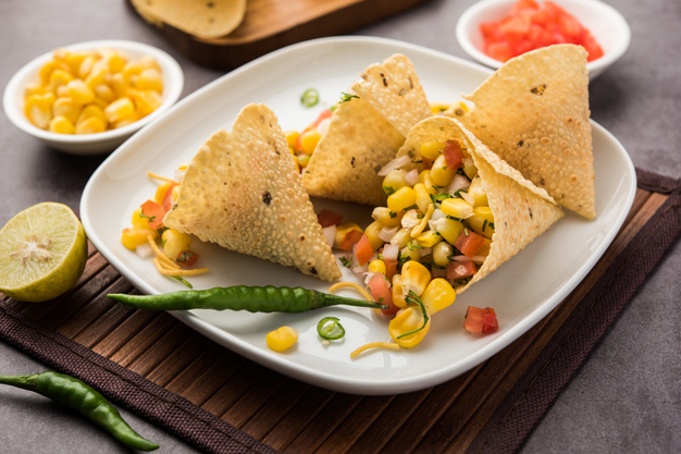 Sweet corn chaat recipe for diwali snacks