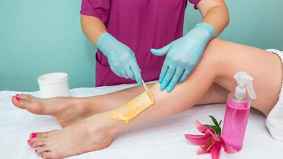 Waxing treatment