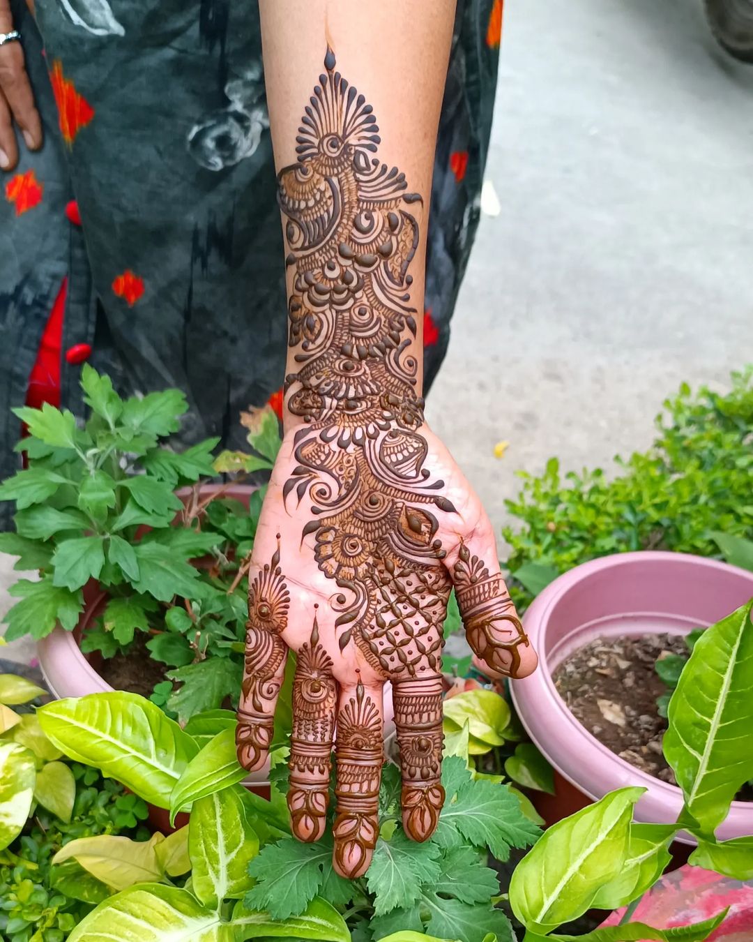 arabic mehndi art