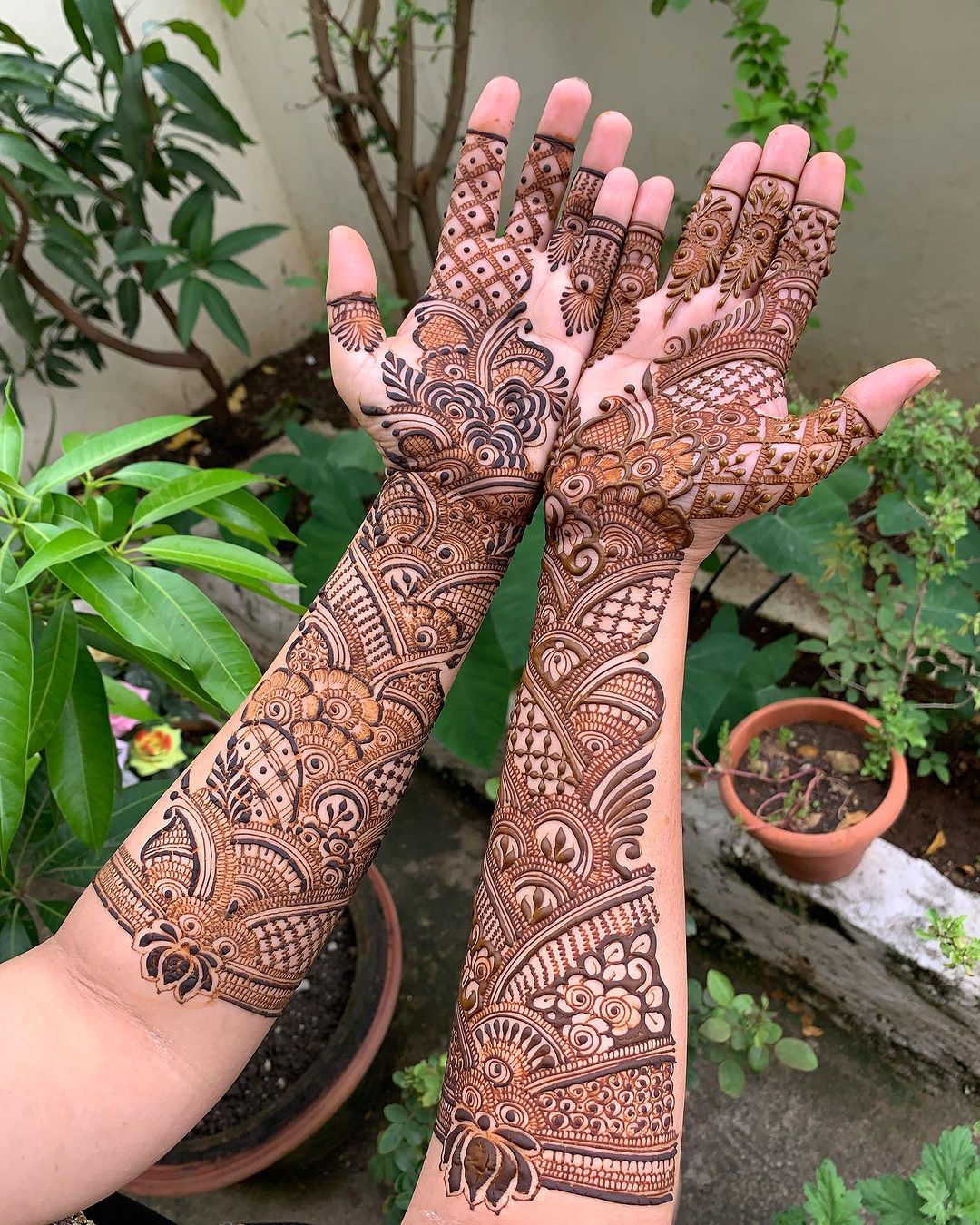 arabic mehndi designs for karwa chauth
