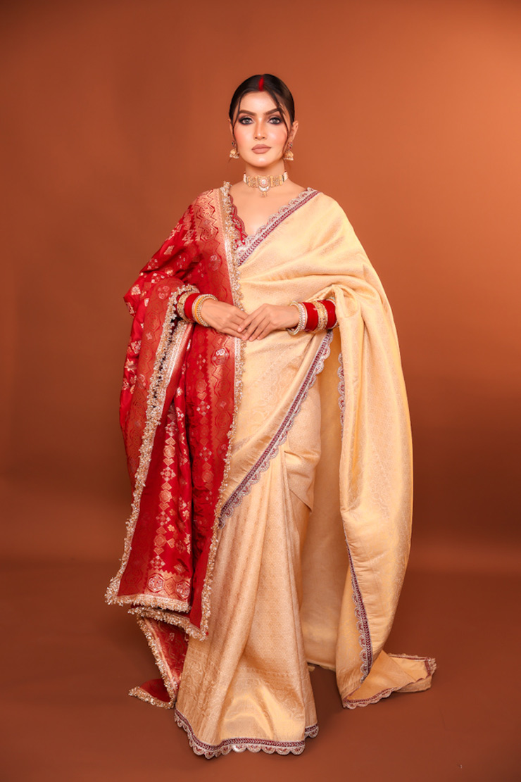 Gota-Patti Lace Dupatta