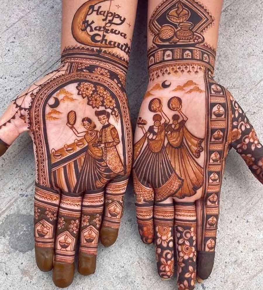 Karwa Chauth Special Mehndi Designs 2024