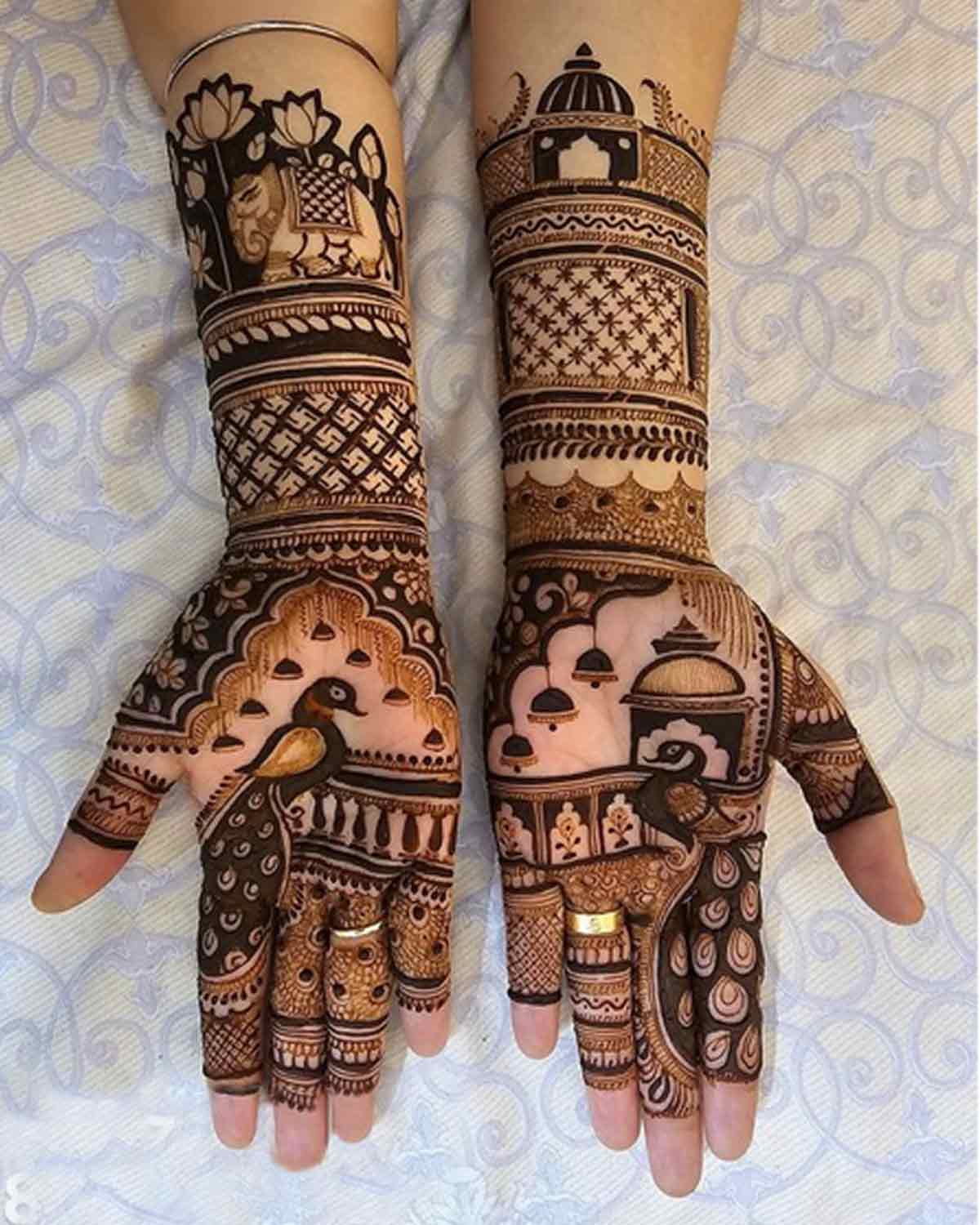 Jaal Mehndi Design