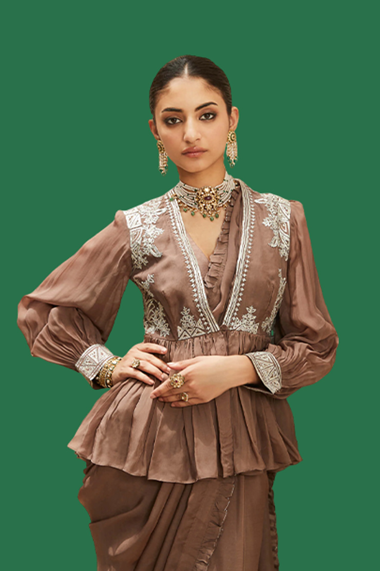 jacket style blouse