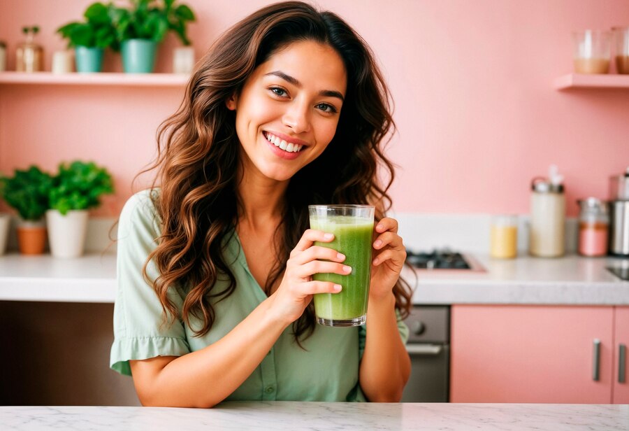 woman-holding-green-smoothie_23-2151836006