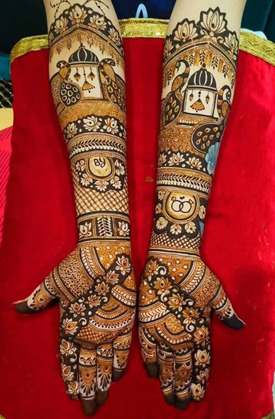 Bell Mehndi Design