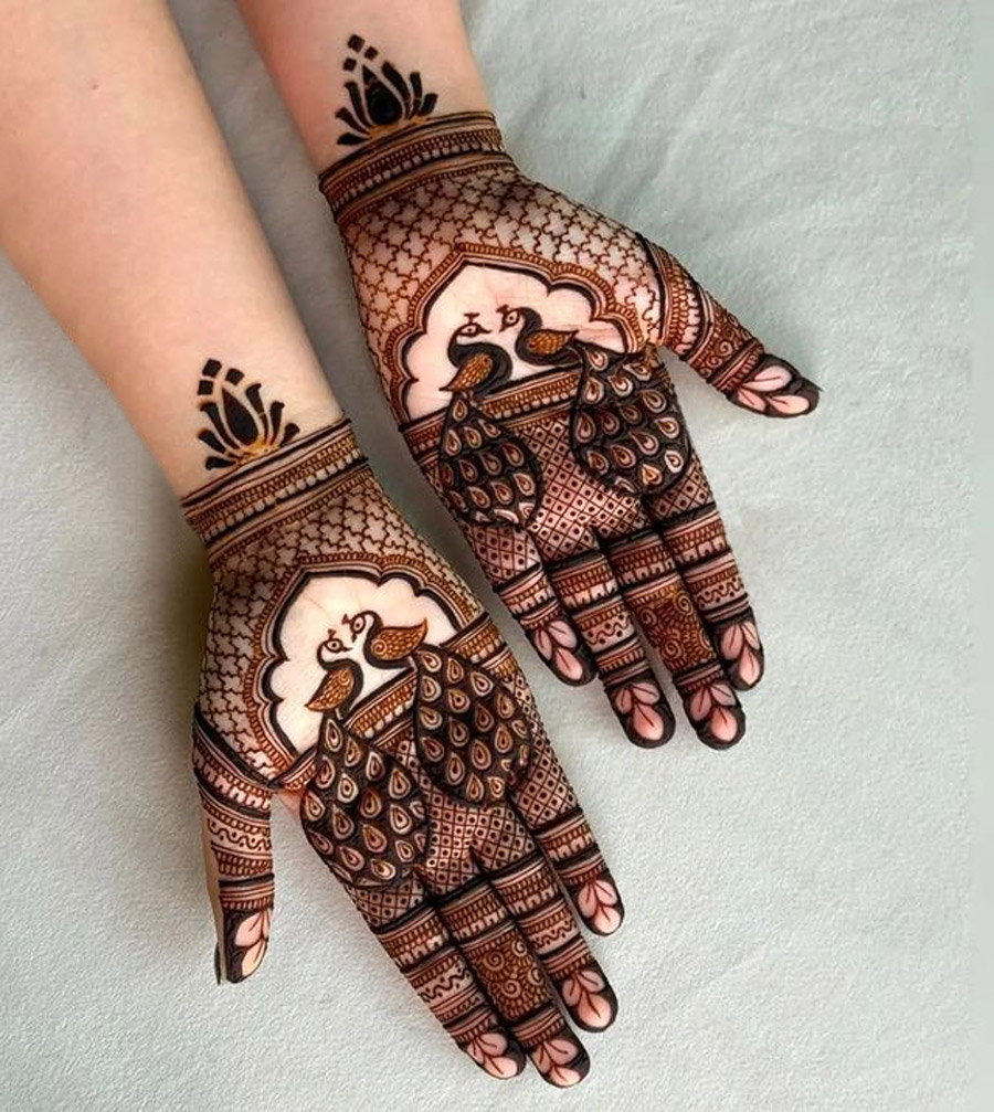 Front mehndi