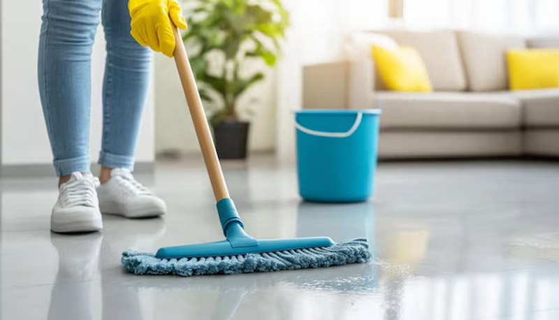 natural clean home with neem and tulsi