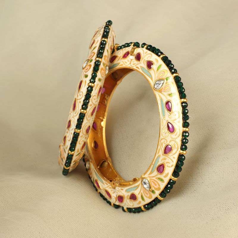 Meenakari work kangan