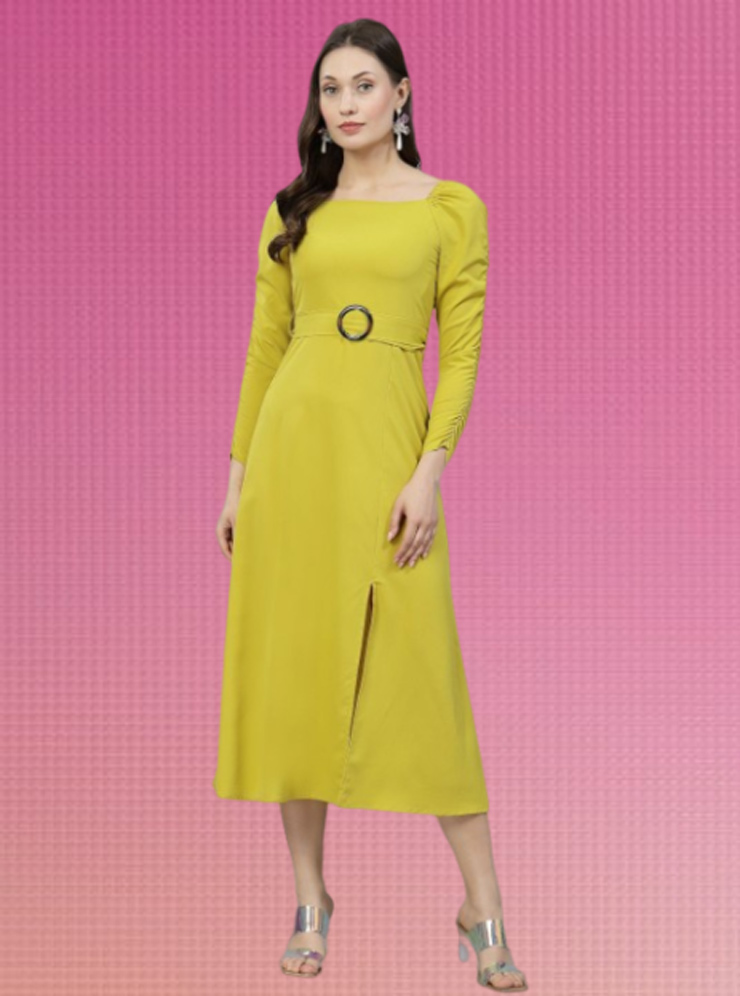 a line miid dress