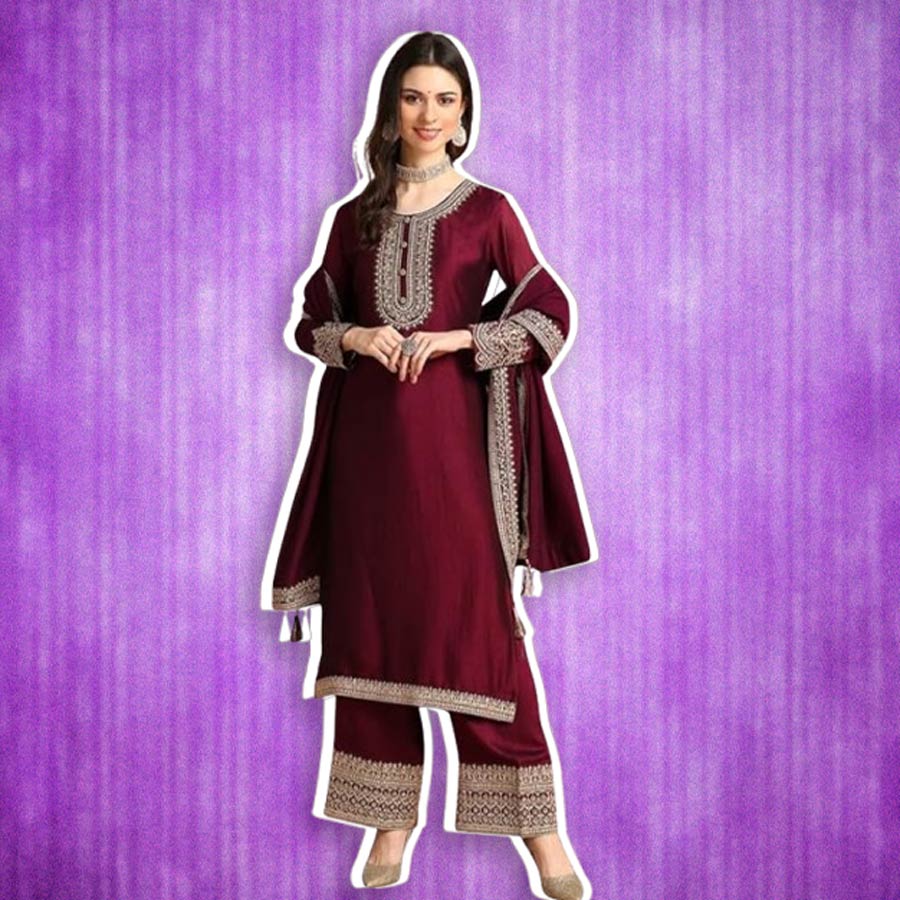 gota patti work kurti