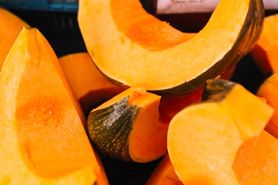 pumpkin peel roasted chips