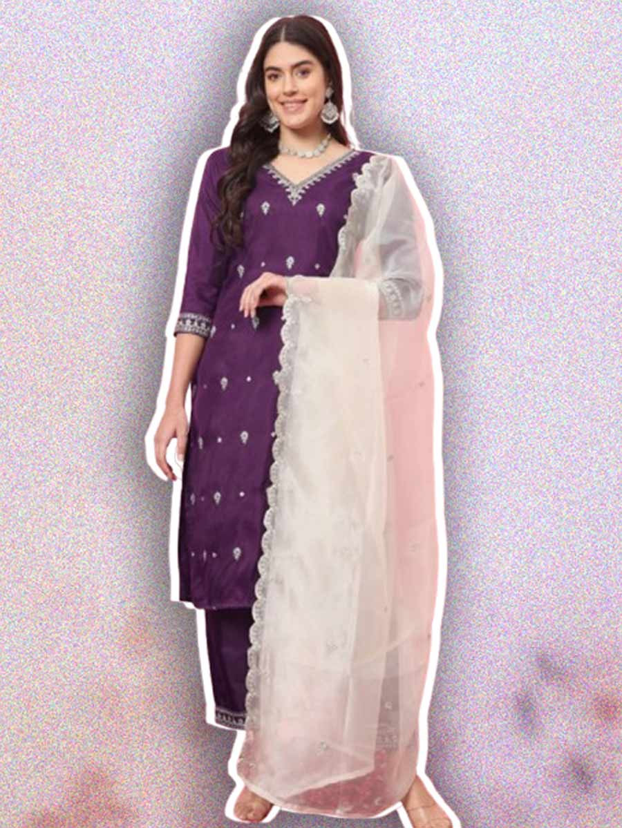 thread work kurta (2)