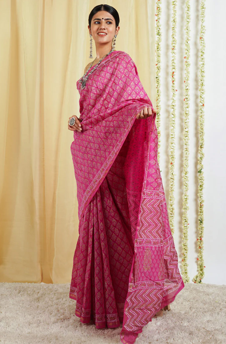 chanderi silk saare (3)