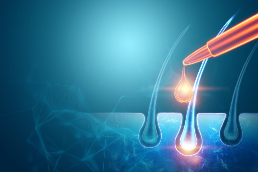 scalp-neon-hair-isolated-blue-background-hair-treatment-hair-treatments-3d-illustration_99433-6372