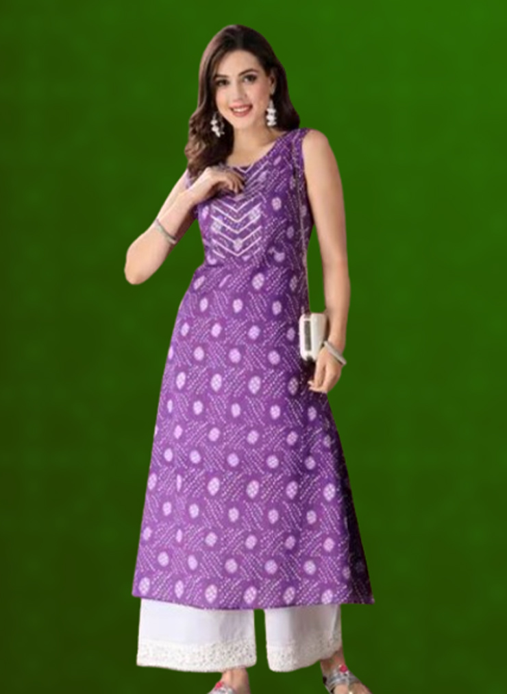 bandhani print kurti (7)