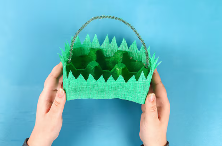 egg tray decoration itmes in festivals