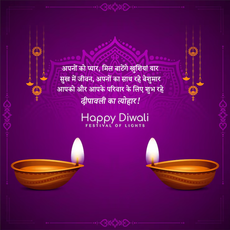 Choti Diwali messages in Hindi