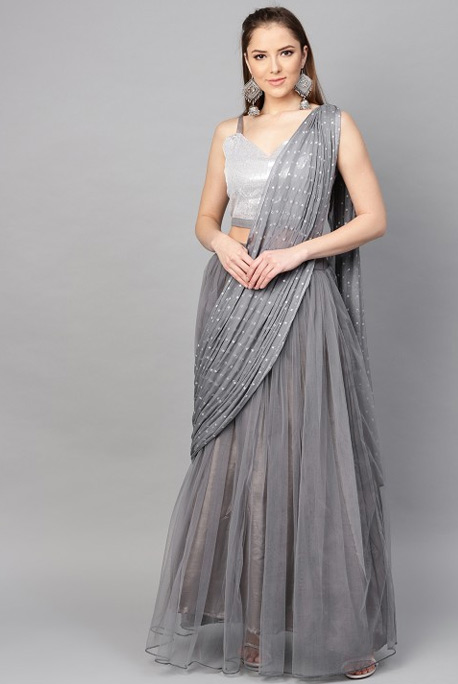 lehenga saree (2)
