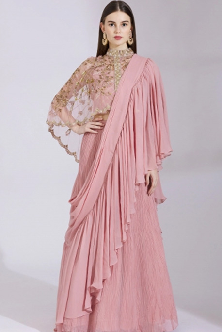 lehenga saree (3)