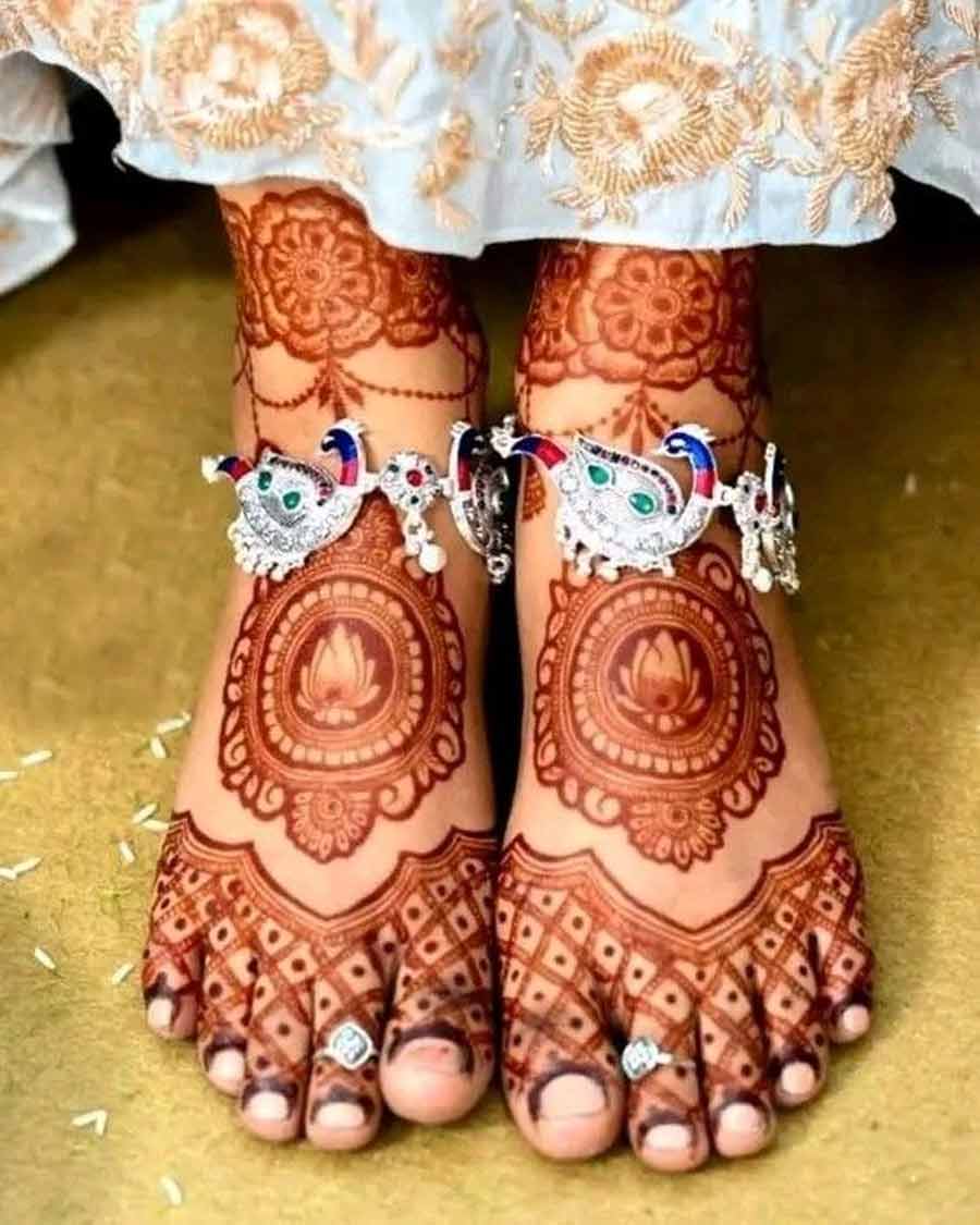 Payal Designs For Newly Bride