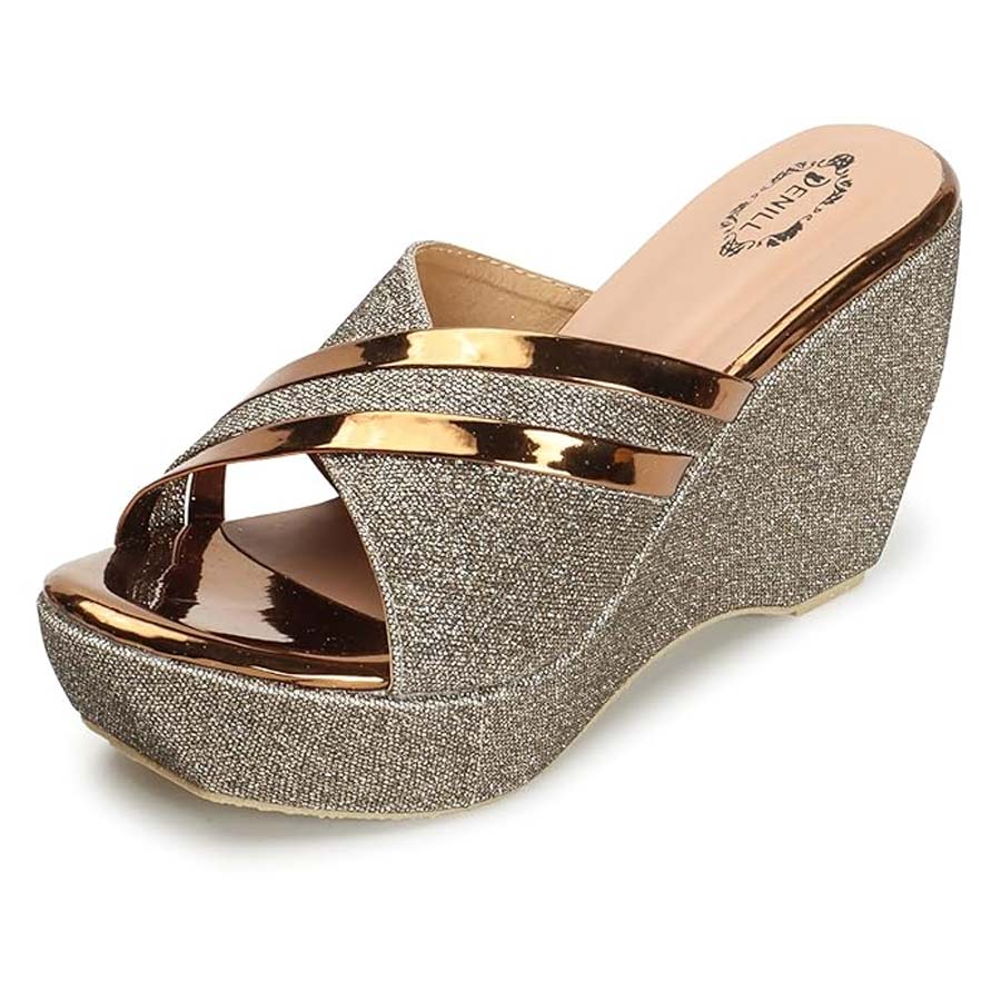 Shimmer work heels