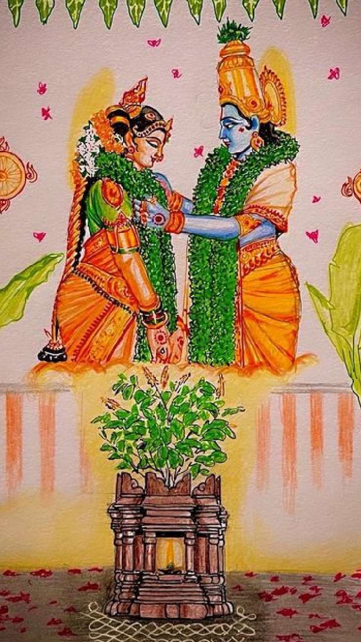 tulsi vivah pr tulsi mein kya chadhate hai