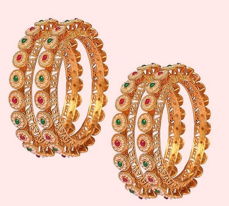 Multi colour bangles (2)