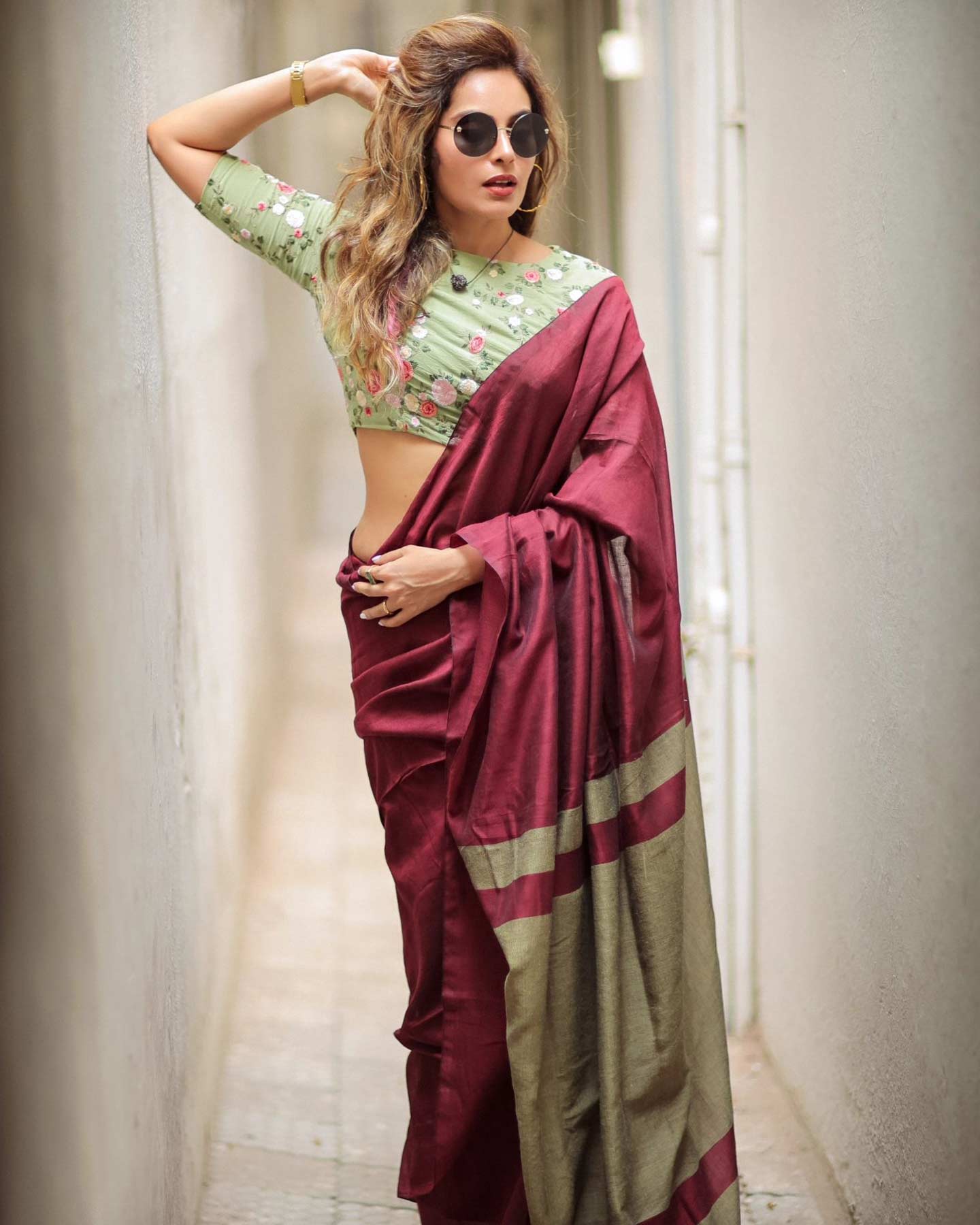 double shade saree (2)