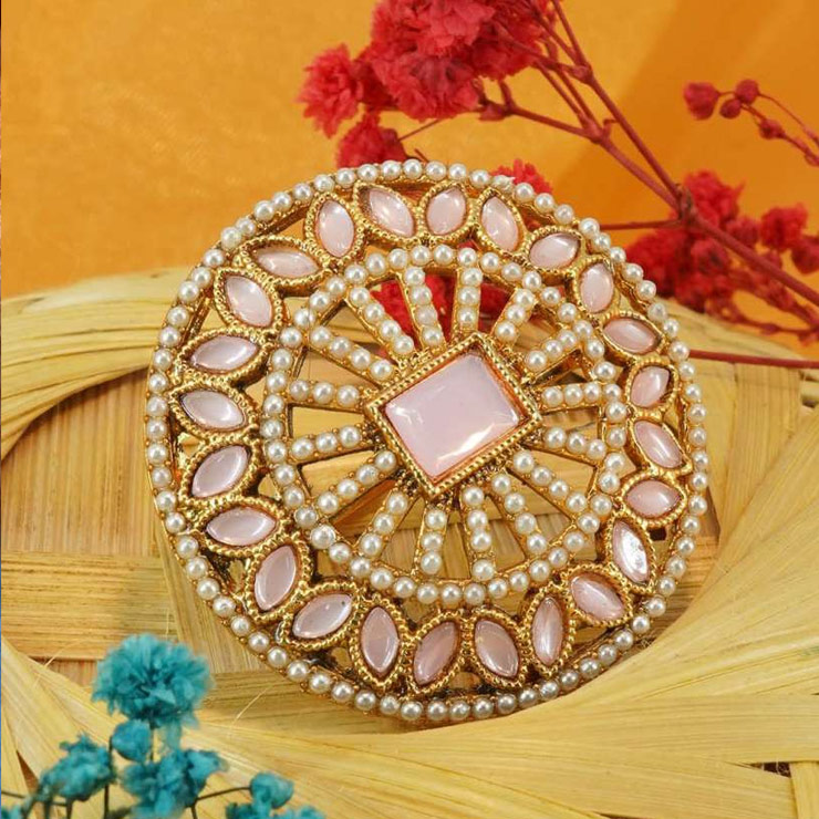 pearl design ring