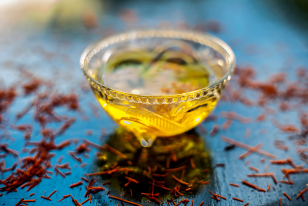 Saffron water for health