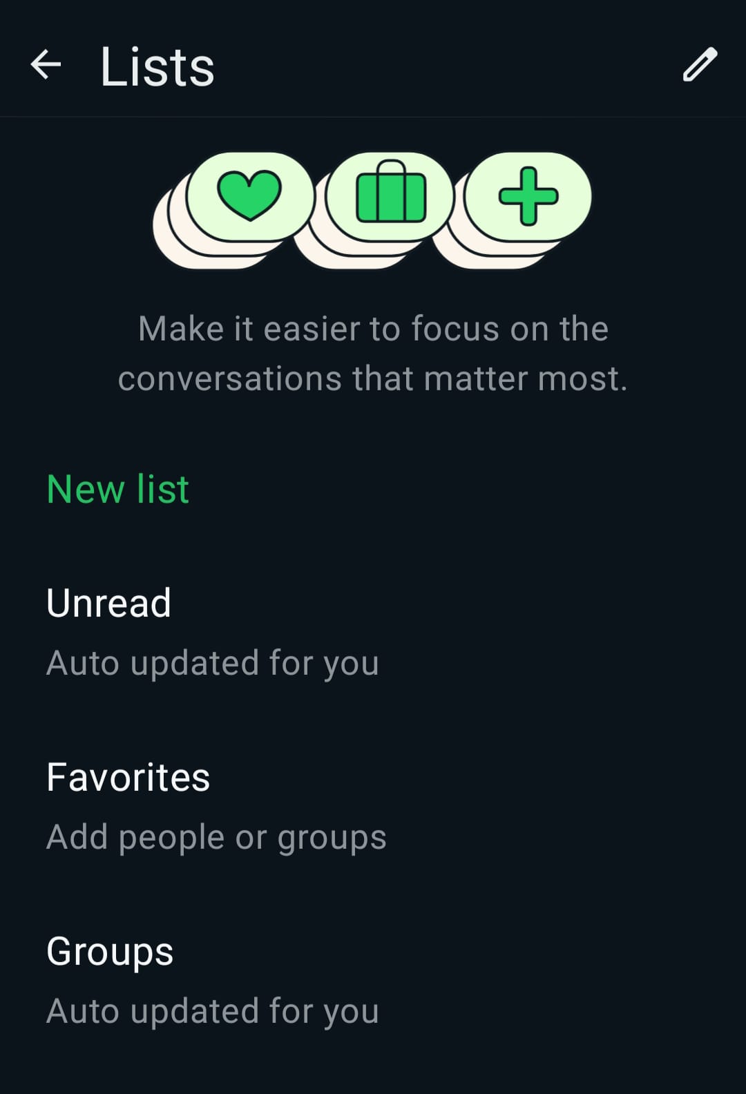 how to make custom list