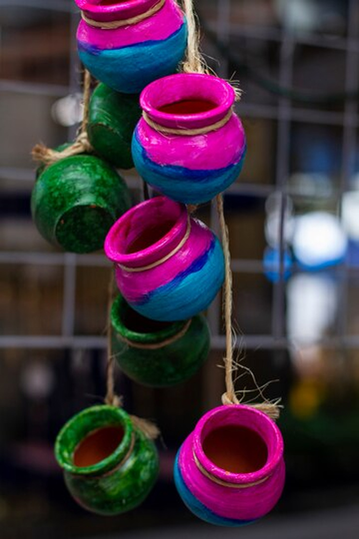 reuse clay pots gardening