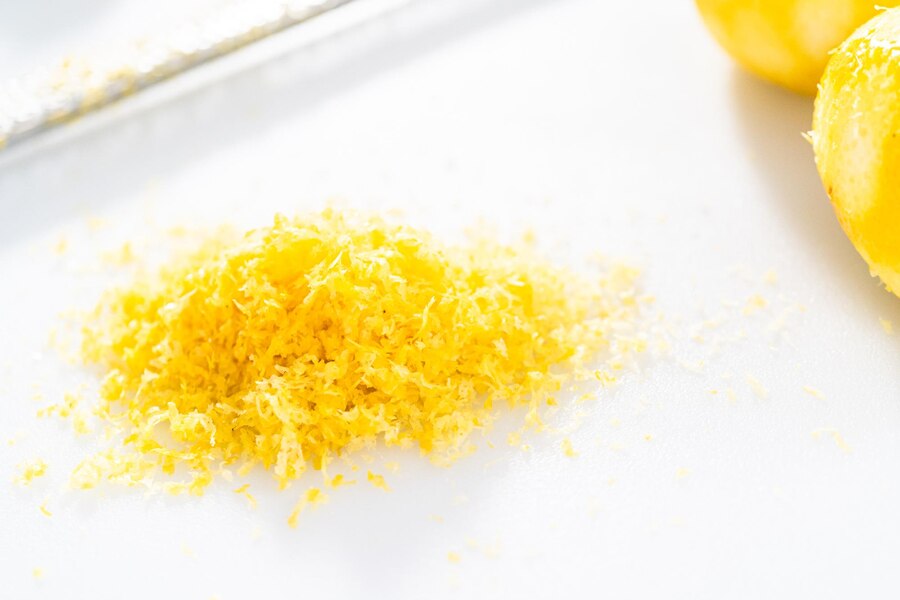 lemon zest