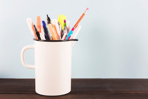 organize kids stationary item