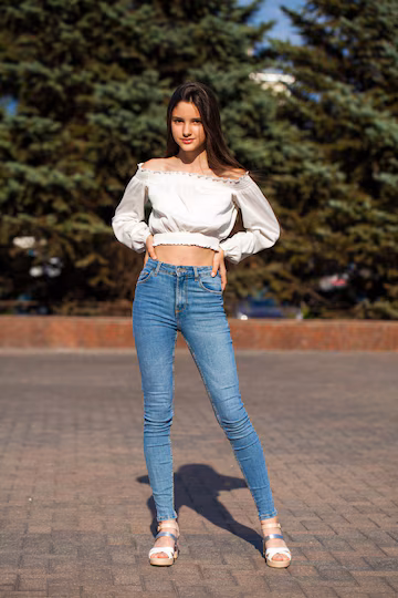 How to choose jeans for pear shape