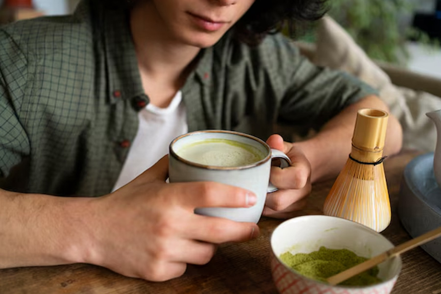 matcha is good for gas