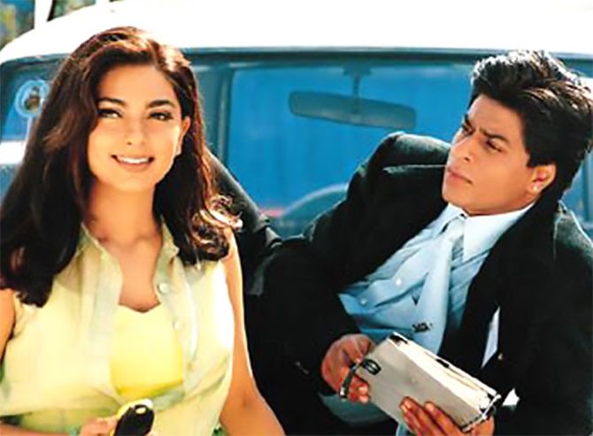 srk and juhi chawla films