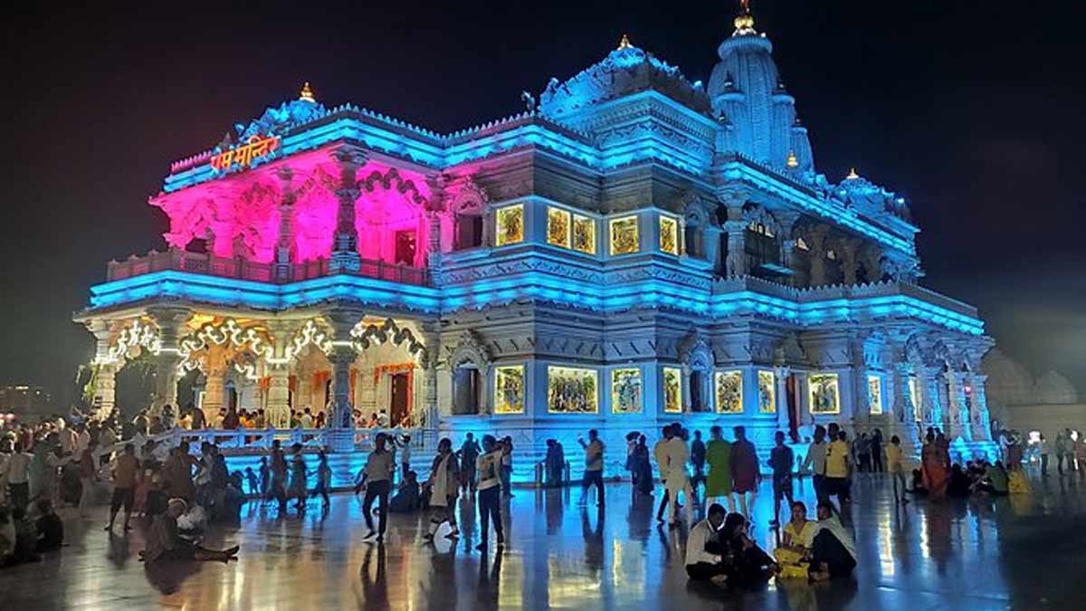 vrindavan mathura tourist places