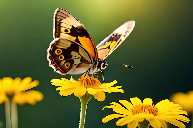 butterfly on the way