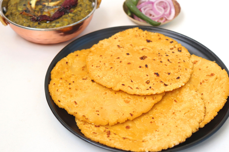 how to make perfect makke ki roti at home