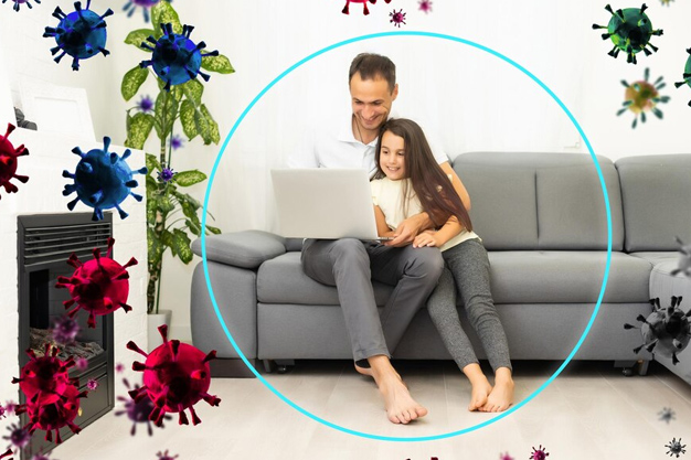 ways to reduce pollution at home