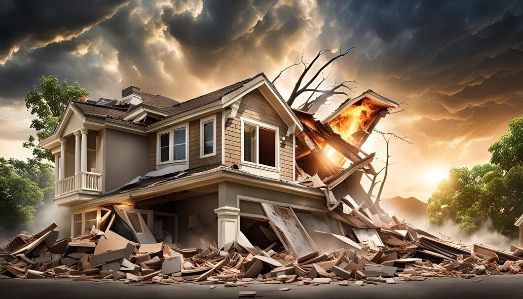 home collapse in dream meaning