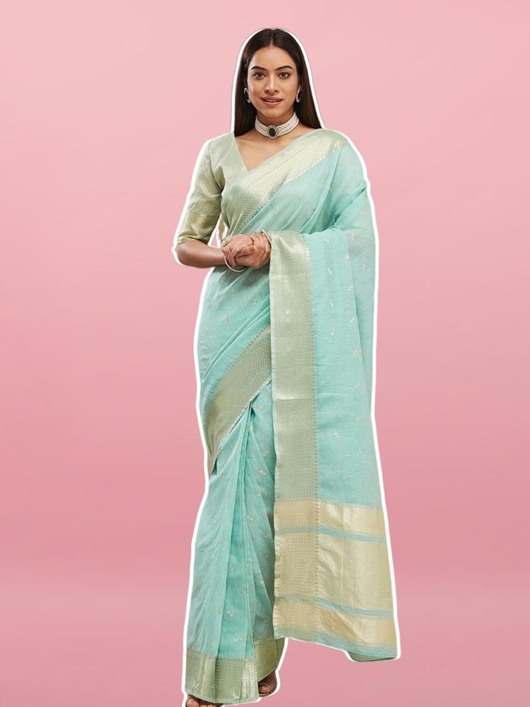 chanderi saree new designs (2)